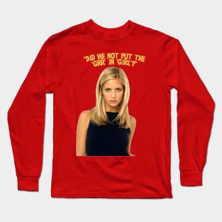 BUFFy summers Long Sleeve T-Shirt